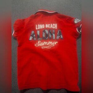 Mayoral Hawaii Red Polo Shirt